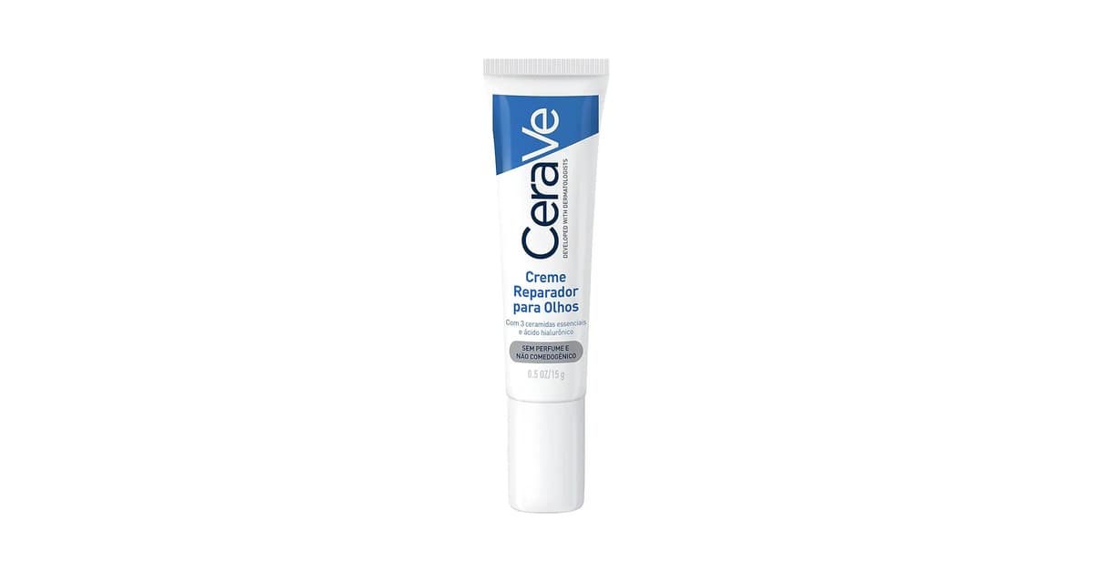 Melhor Creme Para Área dos Olhos 50 Anos CeraVe