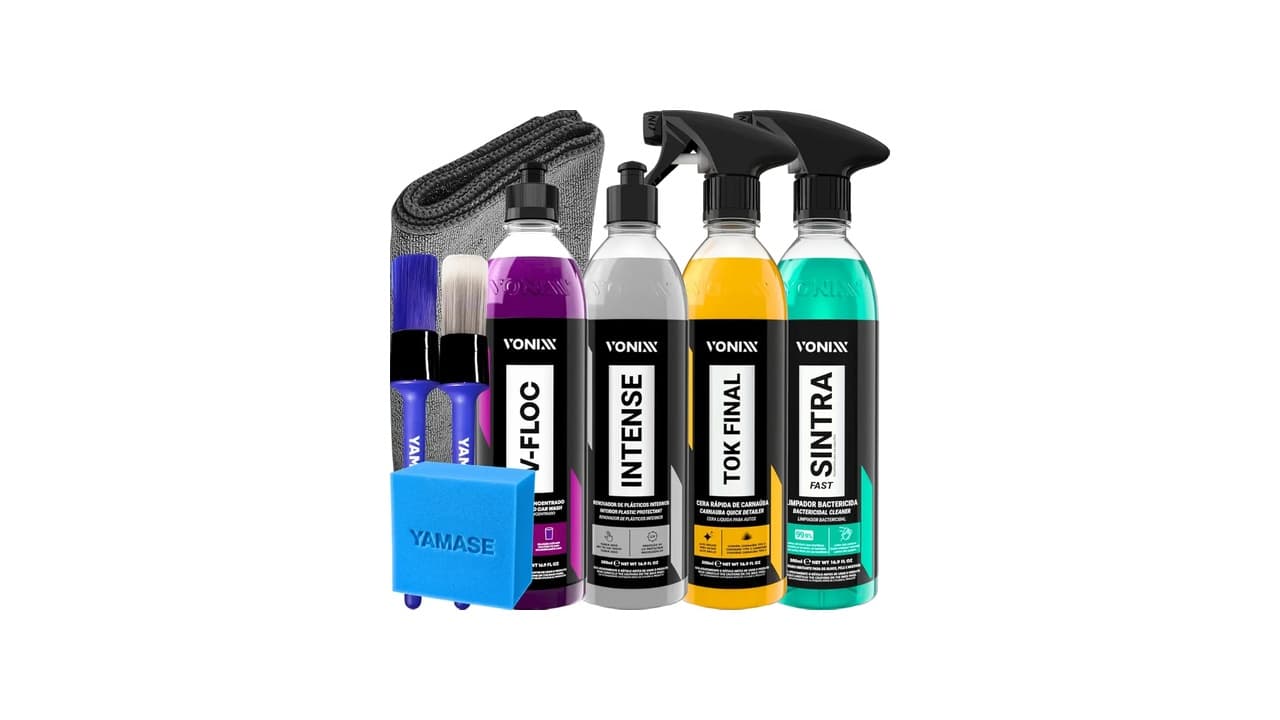 Melhor Kit de Limpeza Automotiva: 10 Opções Elite