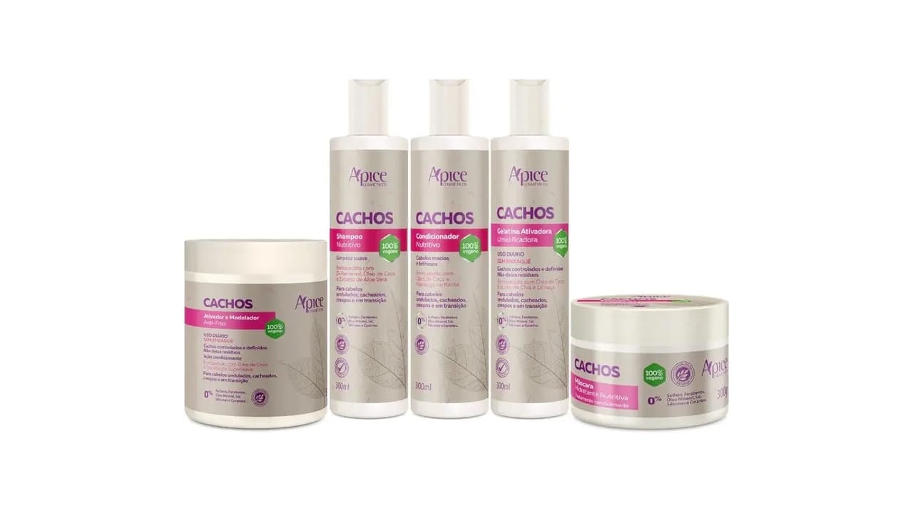 Melhor Kit para Cabelos Cacheados: 10 Opções para Definição Máxima