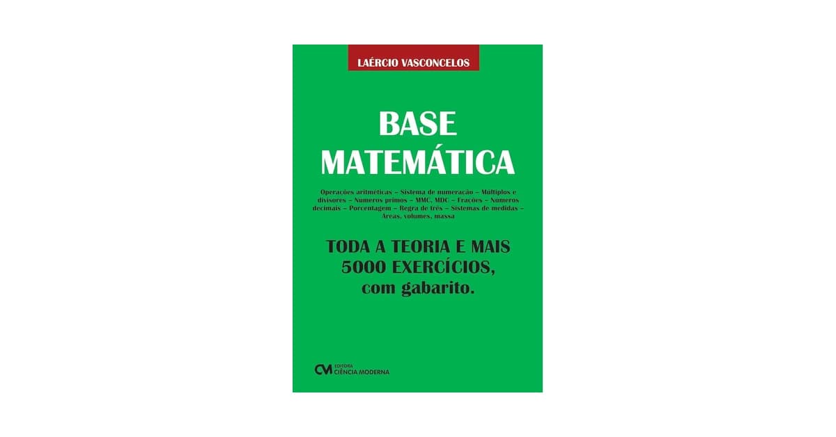 Melhor Livro de Matemática Básica Para Autodidatas