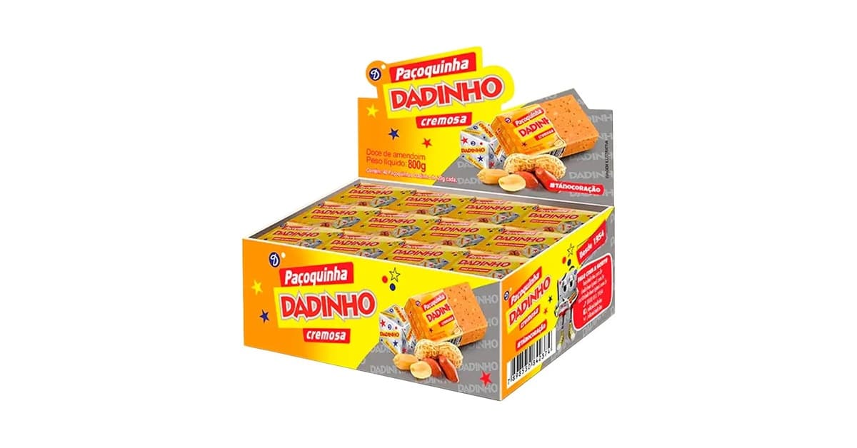 Melhor Paçoca Dadinho: O Cubinho ou a Versão Rolha?