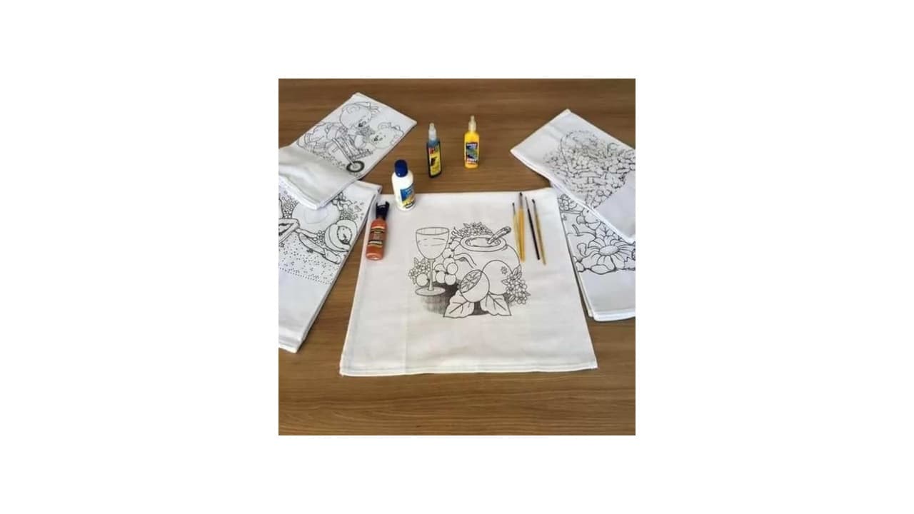 Melhor Pano de Prato Para Pintura: Para Traços Firmes