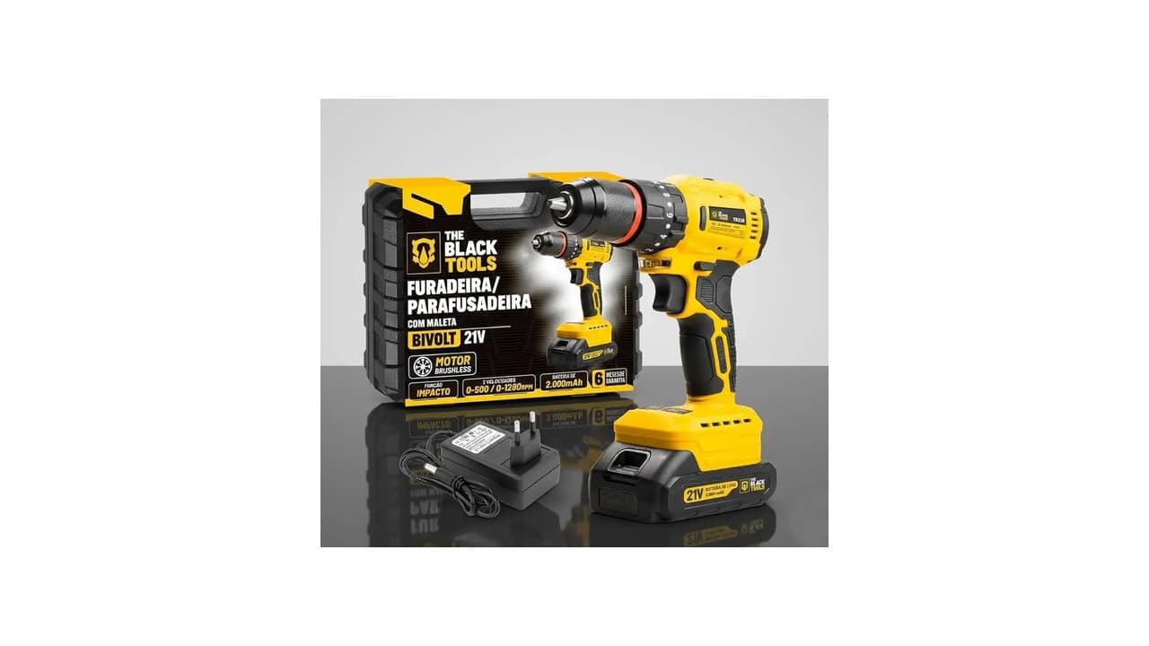 Melhor Parafusadeira Black Tools: 4 Modelos de Alta Performance