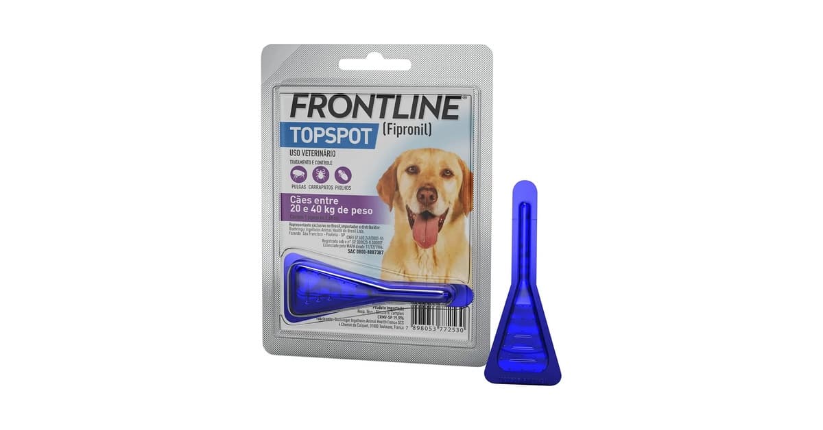 Melhor pipeta antipulgas para cachorro: Top 10