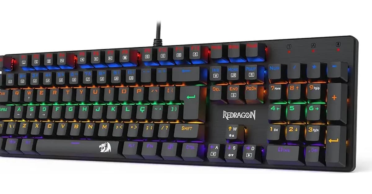 Melhor Teclado Mecânico Redragon Custo-Benefício