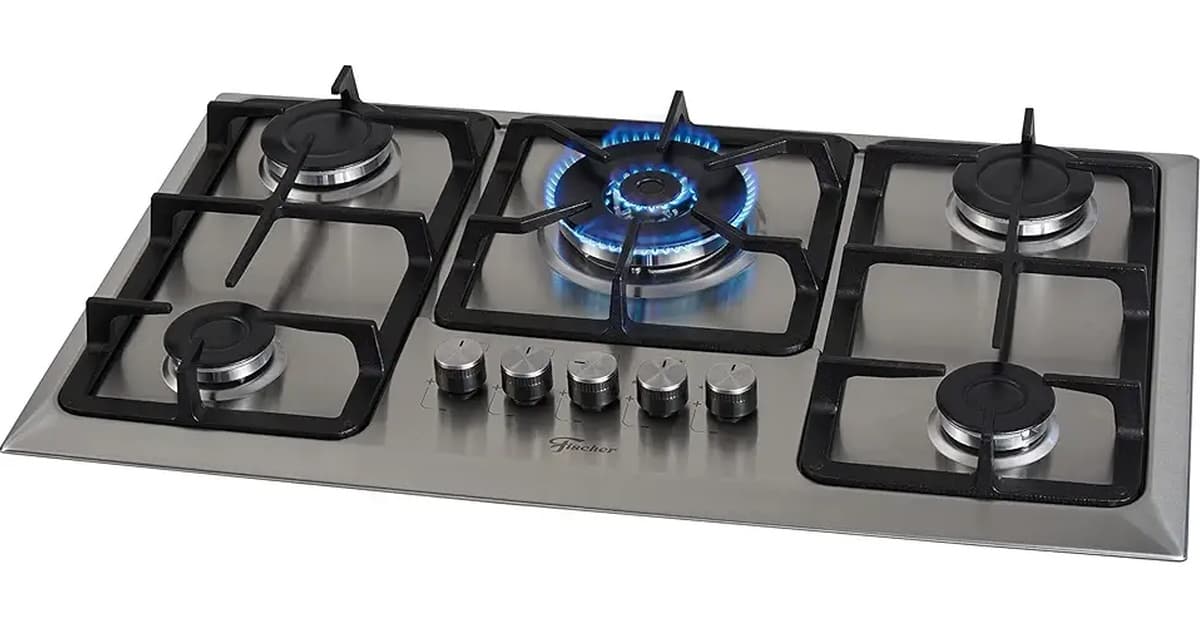 Melhores cooktop 5 bocas inox: 10 Opções Duráveis