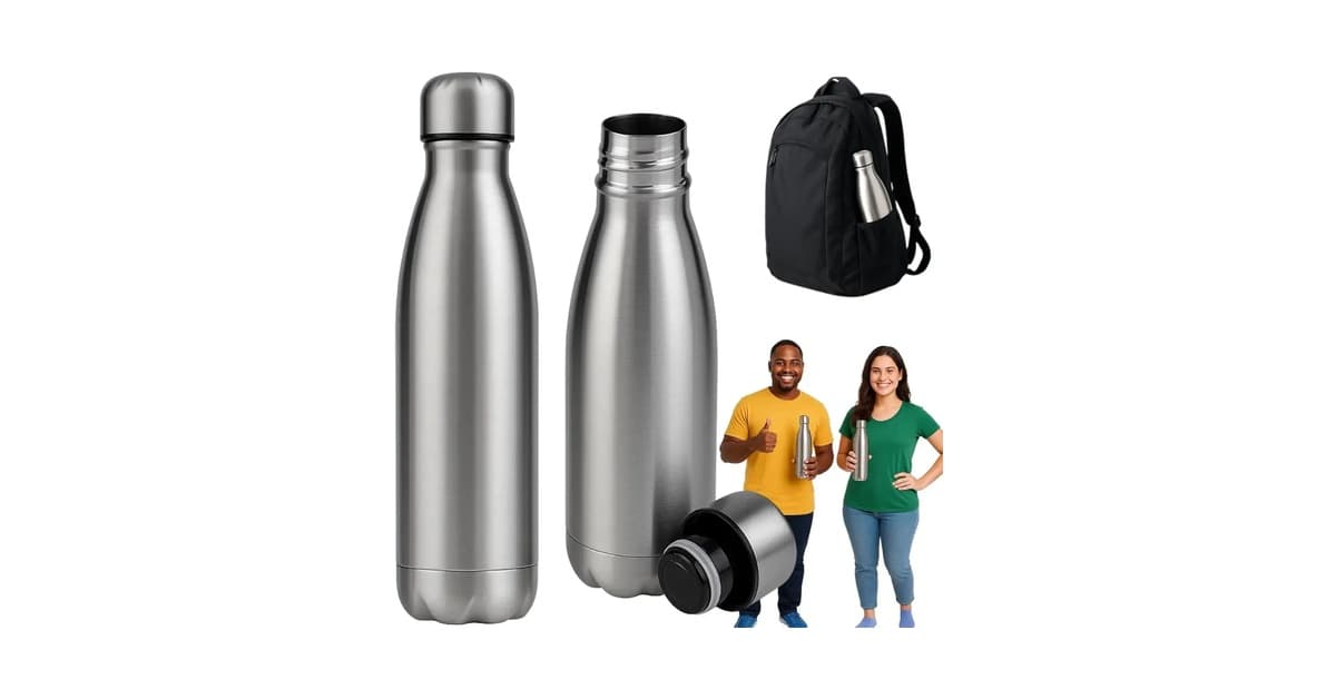 Melhores garrafas térmicas para água 1 litro: Top 10 Inox