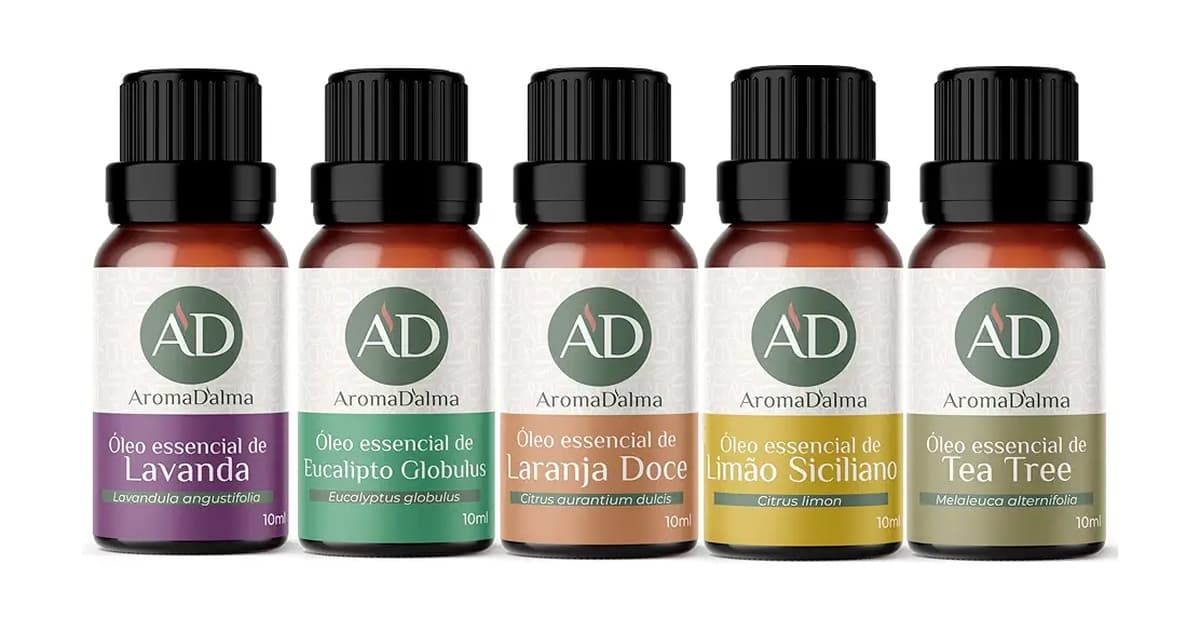 Melhores Óleos Essenciais para Aromaterapia: Top 10 Puros