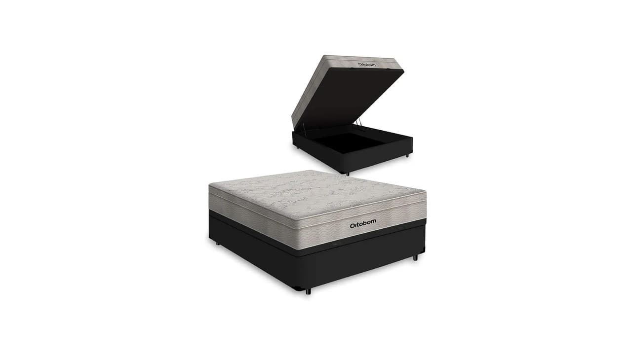 Qual a Melhor Cama Box Casal Ortobom? Molas e D33