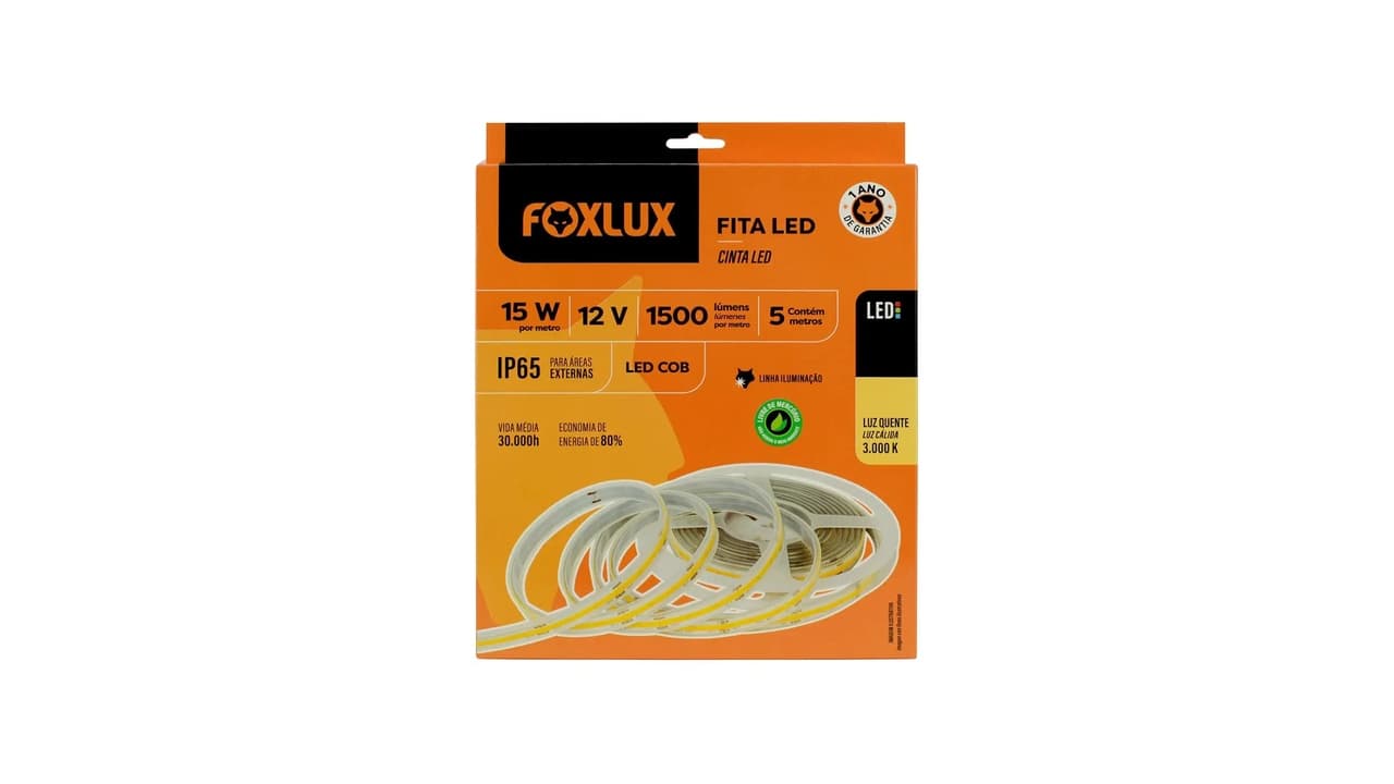 Qual a Melhor Fita de LED para Área Externa: Guia IP65+