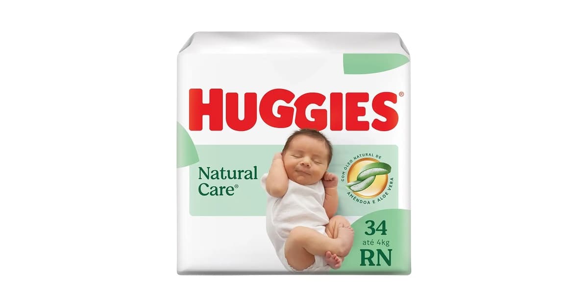 Qual a Melhor fralda da huggies natural care ou supreme care? Comparativo
