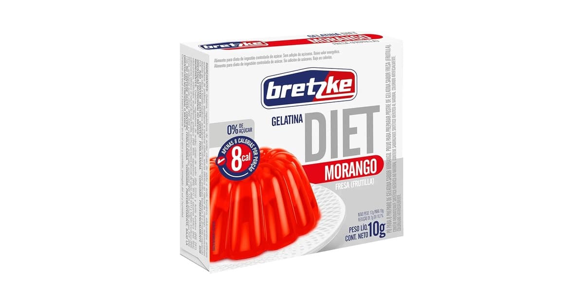 Qual a Melhor gelatina diet ou light para Dieta?