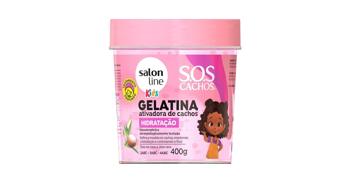 Qual a Melhor Gelatina para Cabelo Cacheado Infantil? 9 Opções Suaves