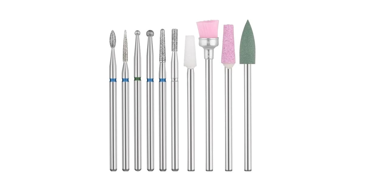 Qual a Melhor marca de brocas para unhas? Top 10