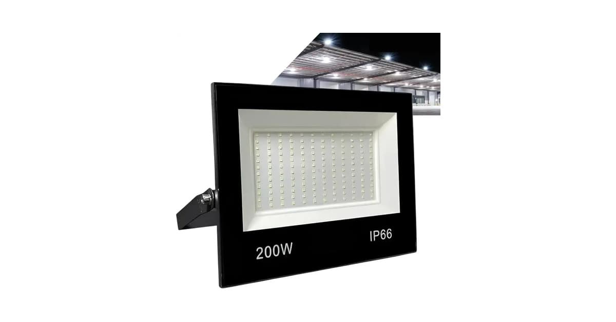 Qual a Melhor marca de refletor para área externa? 10 Modelos Robustos