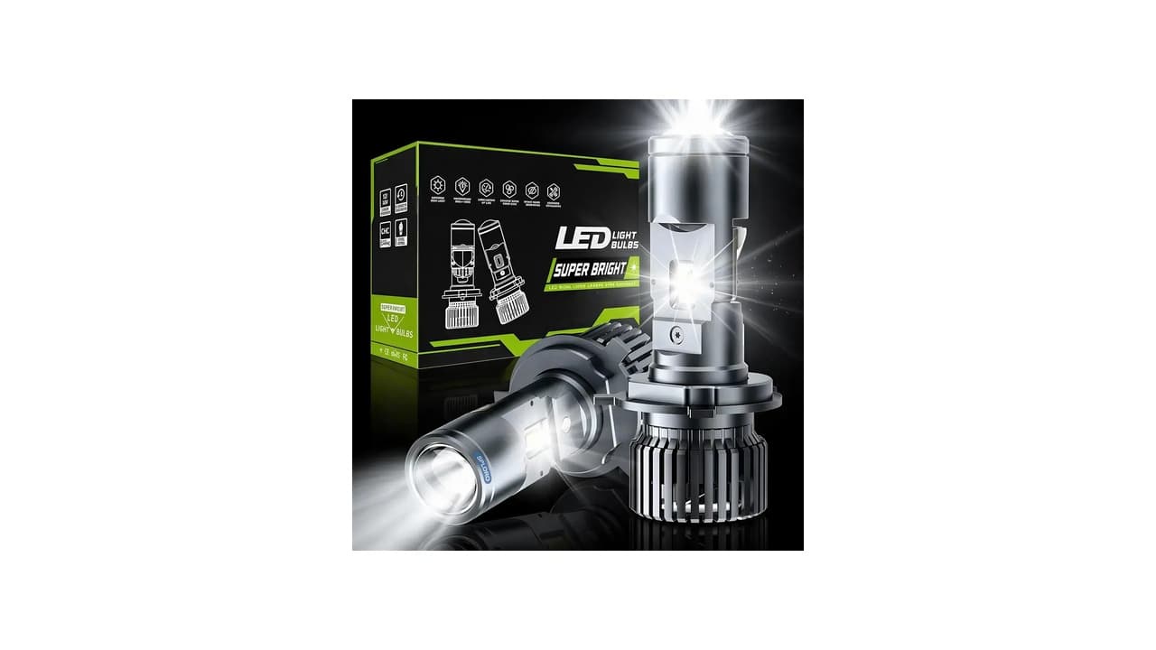 Qual Lâmpada de Led Mais Forte Automotiva H4: 10 Modelos Potentes