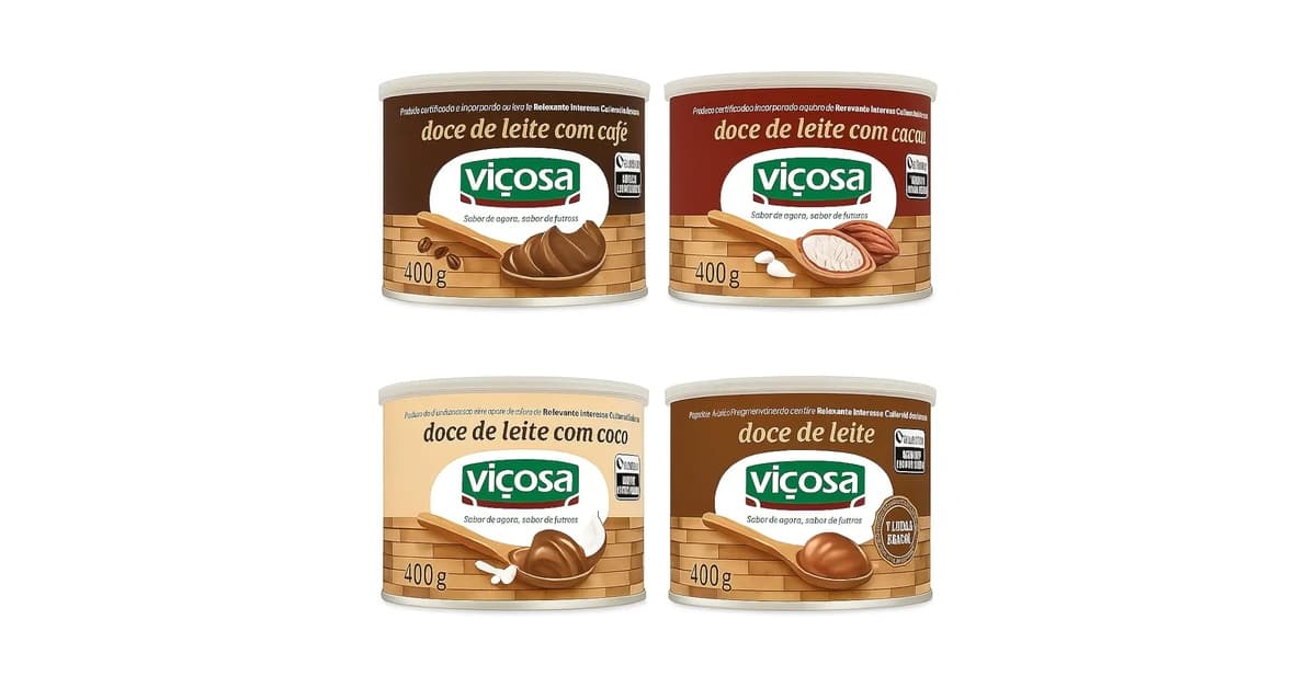 Qual o Melhor doce de leite do brasil: Viçosa ou Rocca?