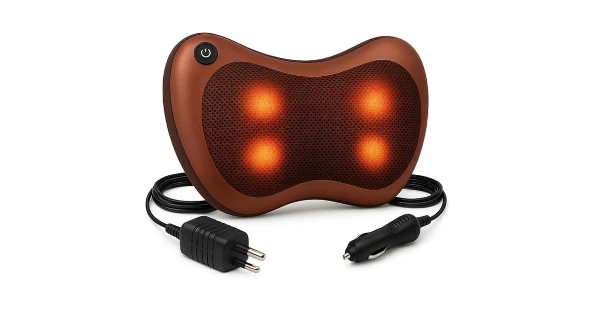 Qual o Melhor massageador elétrico para as costas? Guia de Compra