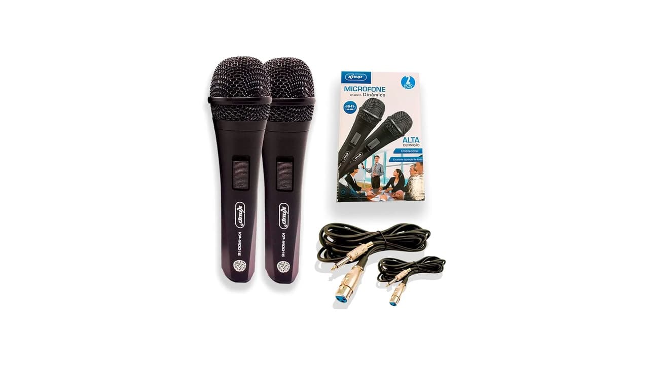Qual o Melhor microfone com fio para igreja? Top 10 para Voz