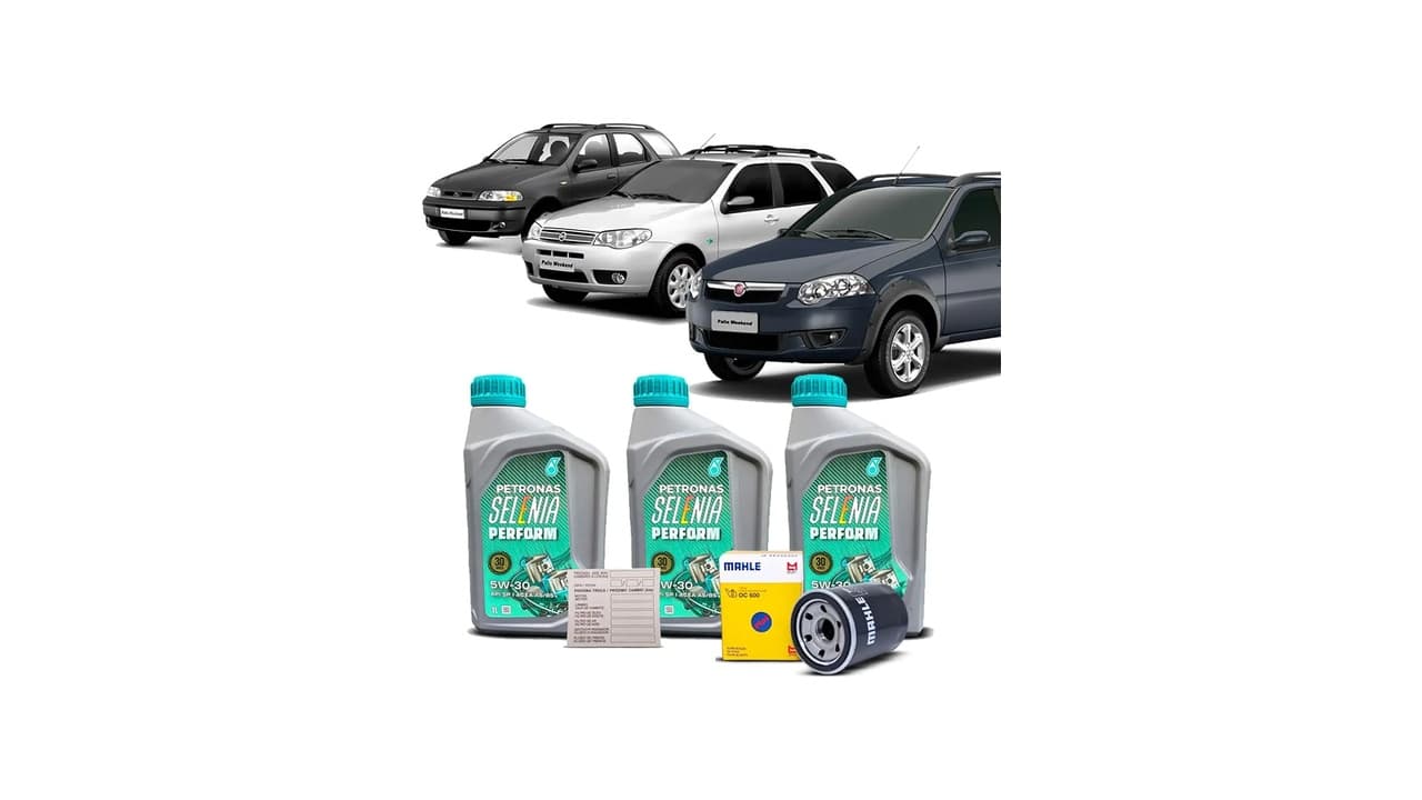 Qual Óleo Usar No Fiat Palio Weekend: 4 Melhores Kits