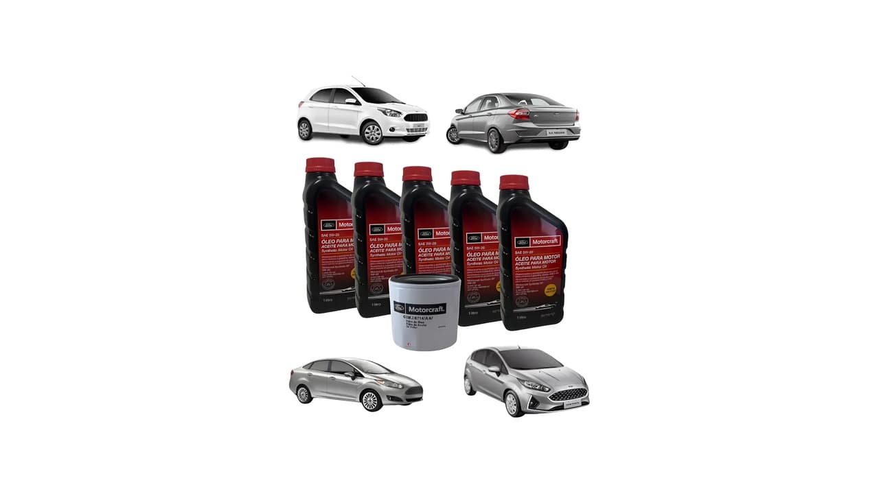 Qual Óleo Usar No Ford Fiesta Rocam? Melhor Opção