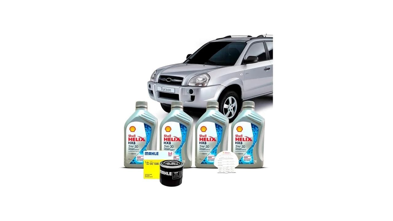 Qual Óleo Usar no Hyundai Tucson: Melhor Kit 5W30