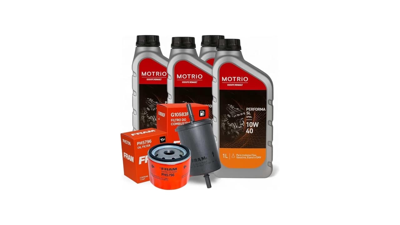 Qual Óleo Usar no Renault Duster 1.6 e 2.0? O Kit
