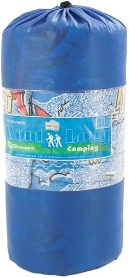 Colchonete para Camping Retiro Dobrável Mont Long Solteiro Estampado