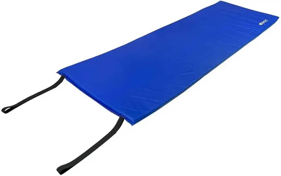 Nautika, Colchonete Palmas, Solteiro, NTK, Para Camping E Academia, Em Espuma, Poliuretano, D20, 190x60, Azul