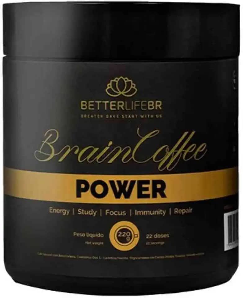 Café em Pó Solúvel Brain Coffee Power 220g