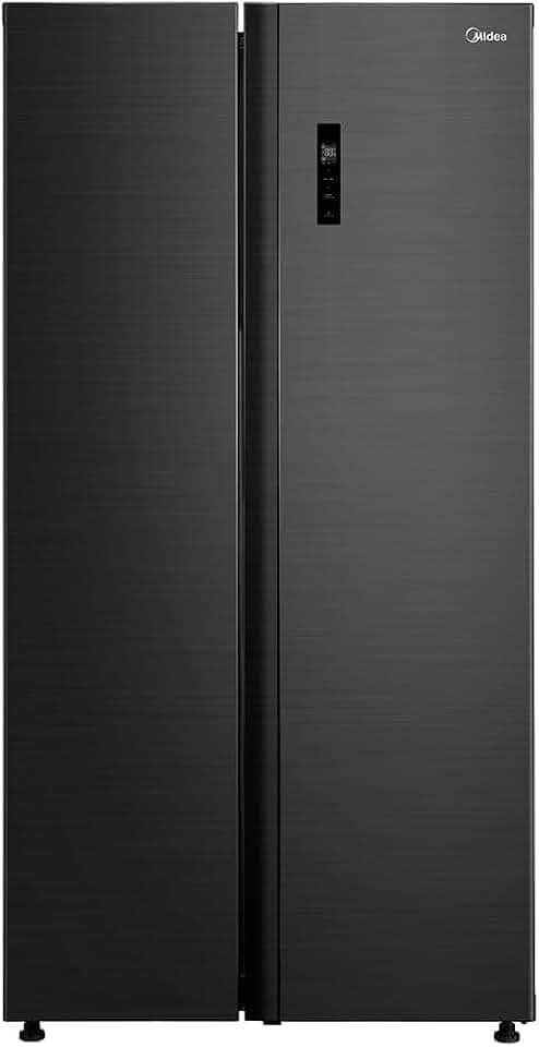 Geladeira Side by Side 511L Inverter Cor Preto Conectada Midea MD-RS710FGD281-127v
