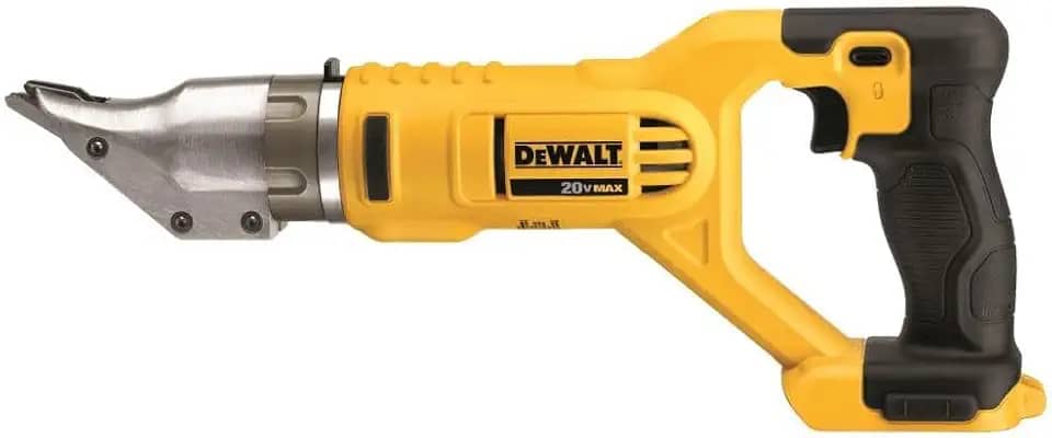 DEWALT Tesoura para Chapa 18g 20V Max Li-íon Sem Bateria e Sem Carregador DCS491B