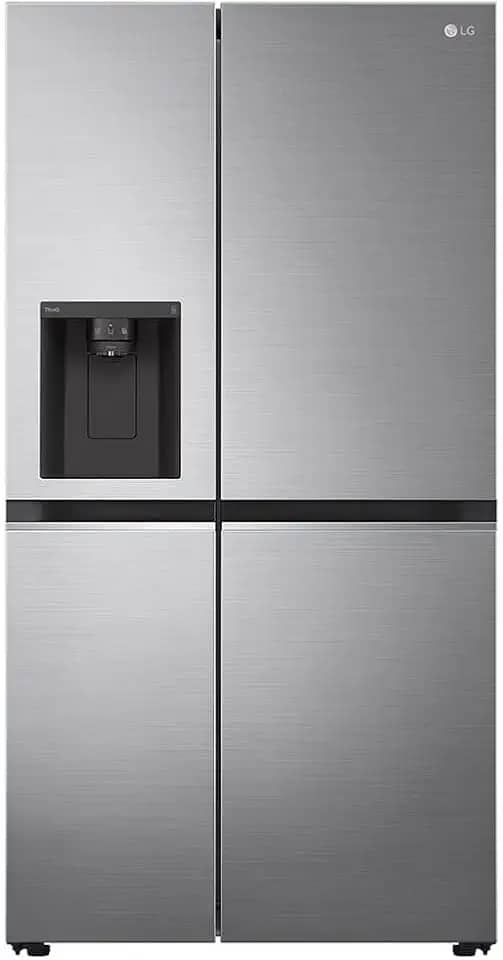 Refrigerador Smart LG Side By Side 611L Aço Escovado Uvnano 220V GC-L257SLP