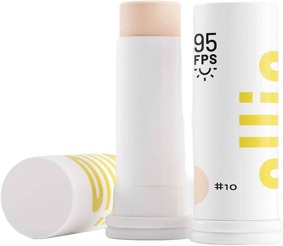 Protetor solar em bastão com cor FPS 95#10