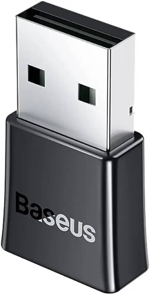 Adaptador USB Bluetooth 5.3 B.aseus para PC Adaptador sem fio receptor transmissor USB para mouse sem fio, fones de ouvido, Joystick e teclado Win11/10/8.1