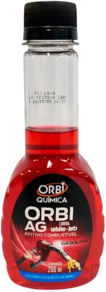Aditivo Gasolina Orbi-ag 200ml Limpa Bicos Injetores