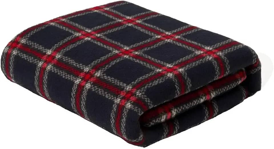 Manta Cobertor Em Microfibra 180x200cm Toque Aveludado Estampada Casal 1 Peça | ADMIRARE (XADREZ)