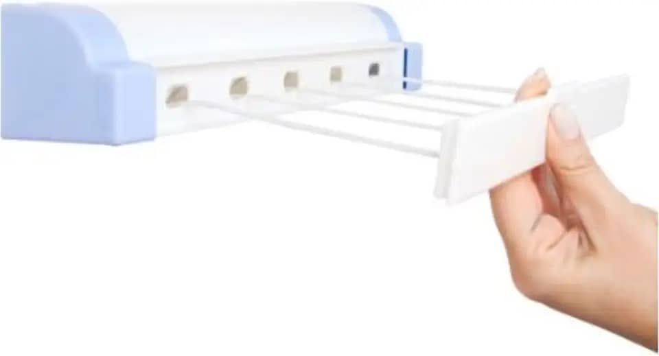 Varal Automático Rotoflex 5 Cordas Retrátil (Branco)