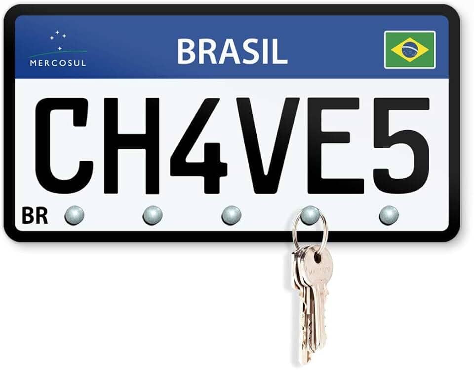 Beek Geek's Stuff Porta Chaves 21x11 - Placa Ch4v3s