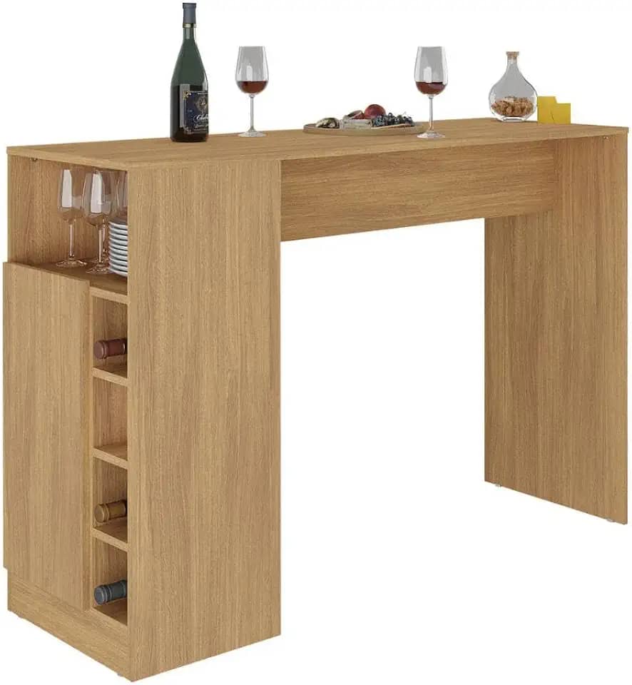 Bancada Balcão/mesa de Cozinha com Adega Multimóveis Mp2144