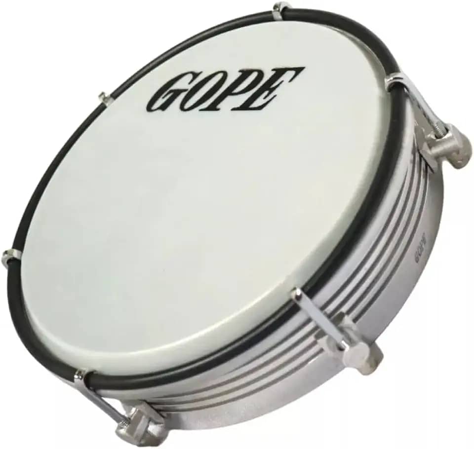 Gope Tamborim 6' Alumínio Frisado 6 Afin. (595AL)