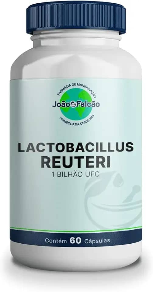 Lactobacillus Reuteri 1Bilhão UFC - 60 Cápsulas Gastrorresistentes