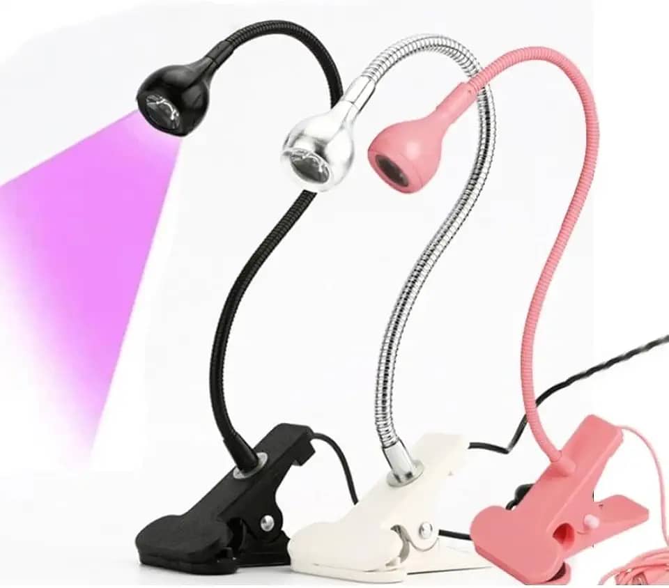Mini cabine lanterna clip de mesa led uv secagem gel Para Unhas