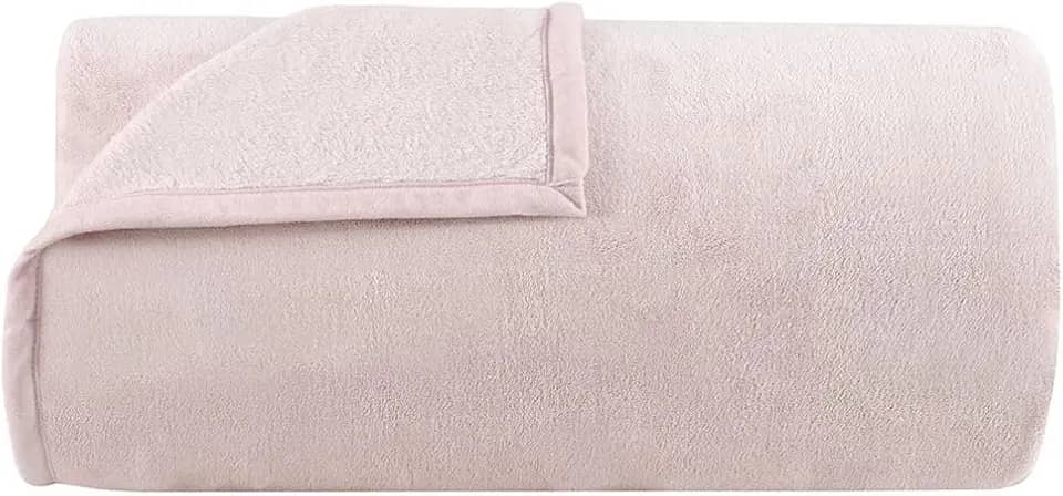 Cobertor Casal Buddemeyer Aspen ll 100% Poliéster Rosa