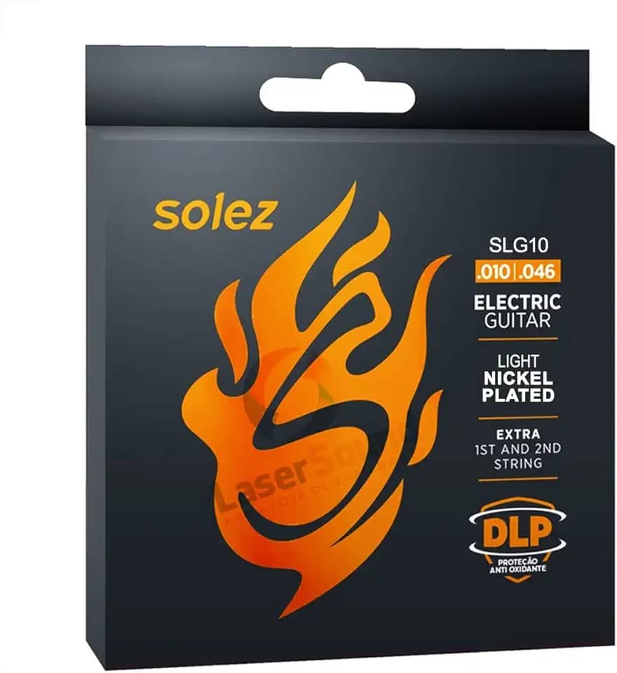 Encordoamento Guitarra 0,10 SLG10 Solez