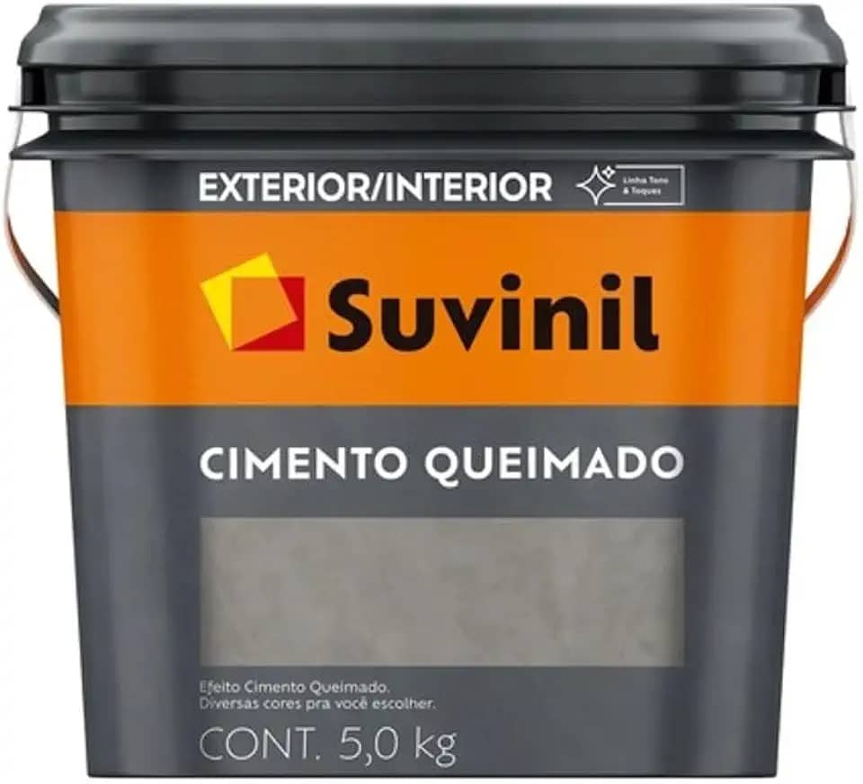 Cimento Queimado Suvinil 5kg (Túnel de Concreto)