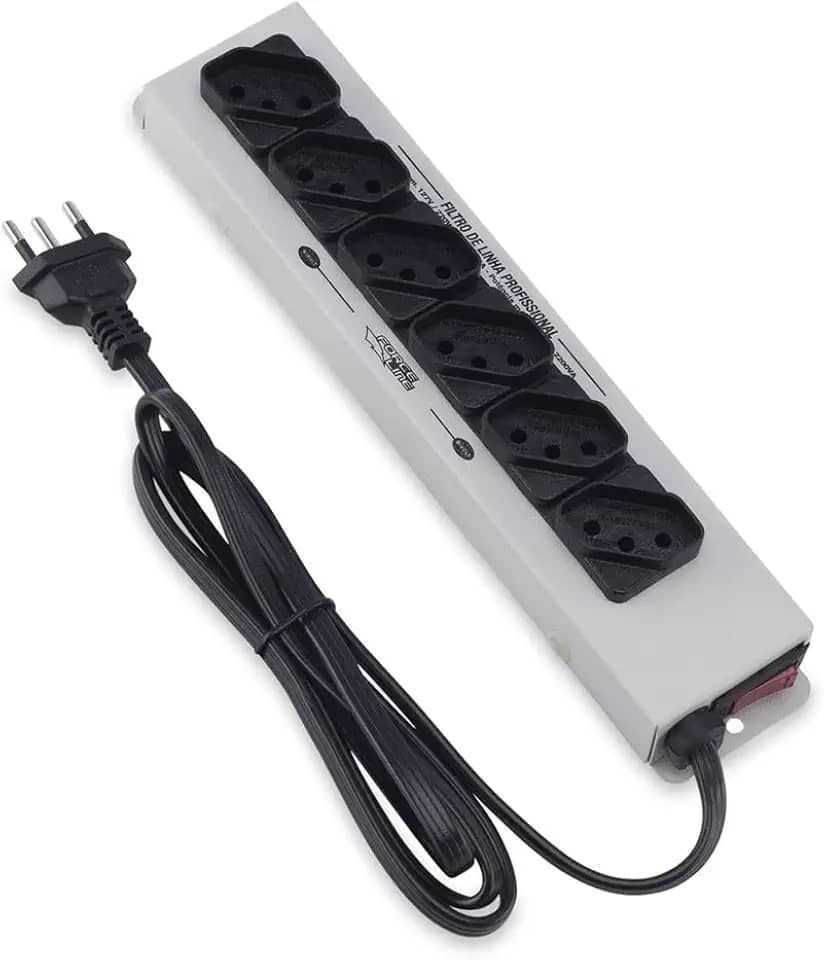 Force Line - Filtro + prot 6tom met c/aba bivolt