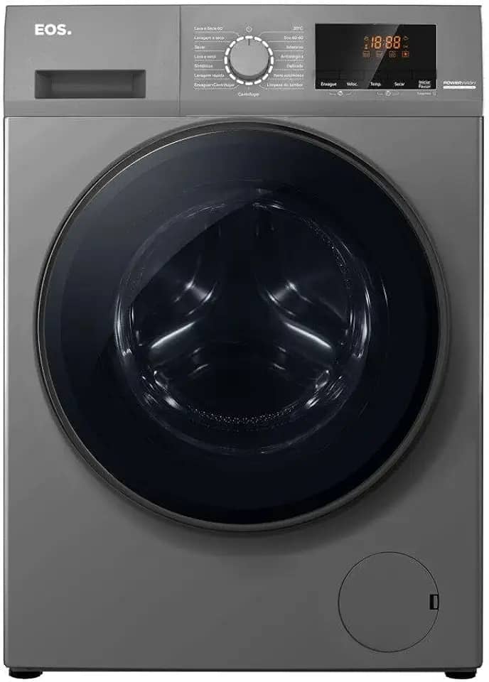 Lava e Seca Eos 10,1kg Power Wash Titanium Elr2107lst 220v