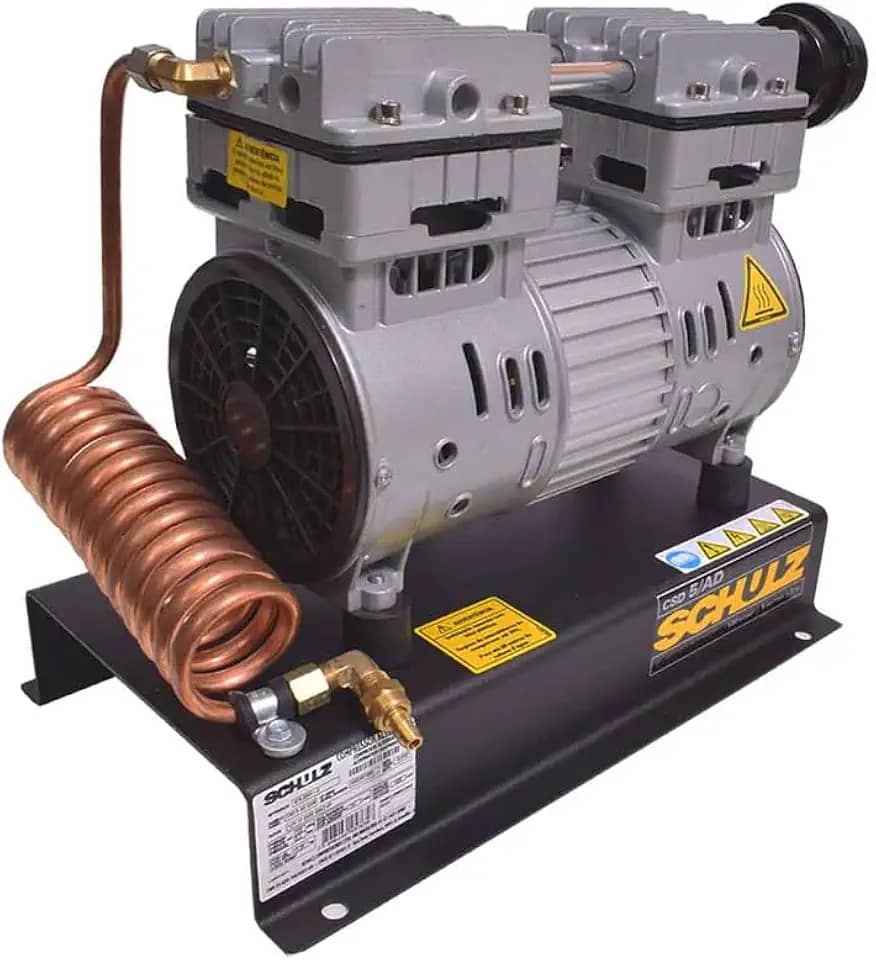 Compressor De Ar Poço Artesiano 1 Hp Csd5/ad Sem Óleo Schulz 220V