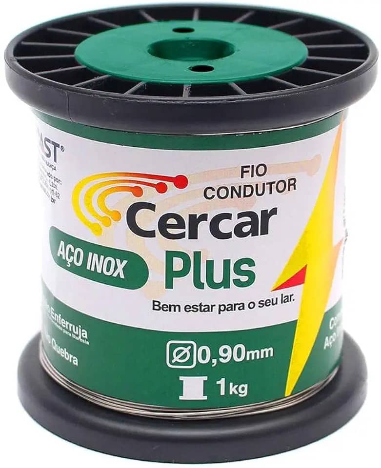 Arame Cerca Eletrica 0,90mm 1kg Fio De Aco Inox Plus Igecast